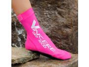 Sand Socks Grip Bottom Neoprene Athletic Socks Medium Pink