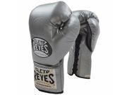 Cleto Reyes Official Lace Up Competition Boxing Gloves 8 oz. Titanium