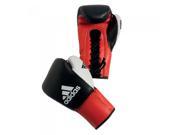 Adidas Dynamic Pro Competition Boxing Gloves 8 oz Black Red White