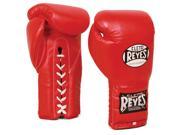 Cleto Reyes Traditional Lace Up Training Boxing Gloves 12 oz Red