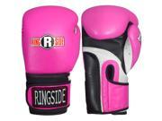 Ringside Boxing IMF Super Bag Gloves Junior Pink Black White