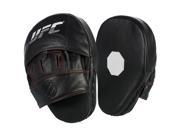 UFC Professional Black Genuine Leather Short Focus Mitts