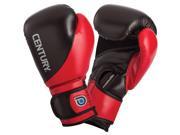 Century Youth Drive Hook and Loop Training Boxing Gloves 8 oz. Black Red