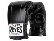 Cleto Reyes Leather Boxing Bag Gloves Medium Black