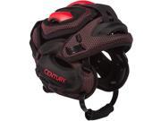 Century Tegu Low Profile Martial Arts Training Headgear Medium Black Red