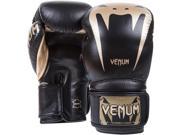 Venum Giant 3.0 Nappa Leather Hook and Loop Boxing Gloves 14 oz. Black Gold