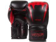 Venum Giant 3.0 Nappa Leather Hook and Loop Boxing Gloves 16 oz. Black Devil
