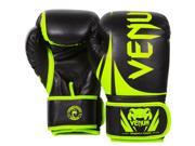 Venum Challenger 2.0 Hook and Loop Boxing Gloves 14 oz. Black Neo Yellow