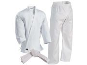Century 6 oz. Lightweight Student Uniform with Elastic Pants 5 White