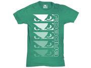 Bad Boy Youth Stacked Up T Shirt Small Kelly Green