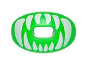Battle Sports Science Predator Oxygen Lip Protector Mouthguard Neon Green