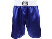 Cleto Reyes Satin Classic Boxing Trunks Small 32 Blue White