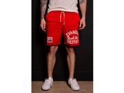 Roots of Fight Evander Holyfield Slim Fit Shorts Small Vintage Red