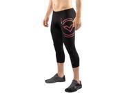 Virus Stay Cool 3 4 Length Compression Boot Cut Pants Large Black Red
