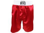 Cleto Reyes Satin Classic Boxing Trunks Large 40 Red White
