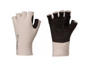 Columbia PFG Freezer Zero Fingerless Omni Wick Cooling Gloves S M Fossil