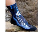 Sand Socks Grip Bottom Neoprene Athletic Socks XS Blue Lightning