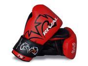 Rival Boxing Evolution Hook and Loop Sparring Gloves 18 oz. Red