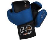 Rival Boxing RB50 Intelli Shock Compact Bag Gloves Large Blue Black