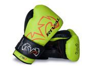 Rival Boxing Evolution Hook and Loop Sparring Gloves 18 oz. Lime Green
