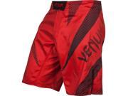 Venum Jaws Hook and Loop MMA Fight Shorts XS Red