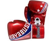 Hayabusa Professional Muay Thai Lace Up Gloves 10 oz. Red