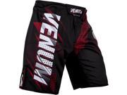 Venum Rapid Speed Grip Closure MMA Fight Shorts XL Black Red