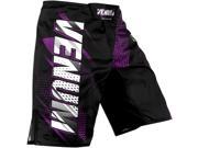 Venum Rapid Speed Grip Closure MMA Fight Shorts XS Black Purple