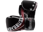 Hayabusa Professional Muay Thai Hook and Loop Gloves 8 oz. Black