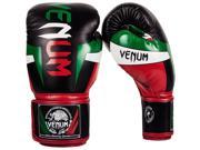 Venum Elite Mexico Hook and Loop Boxing Gloves 14 oz. Black