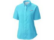 Columbia Women s PFG Tamiami II Omni Wick Short Sleeve Shirt XL Atoll