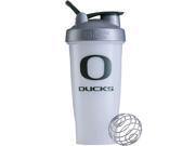 Blender Bottle University of Oregon 28 oz. Shaker Bottle White Silver