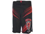Fear the Fighter MMA Fight Shorts XL Black