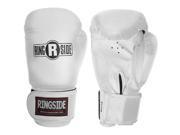 Ringside Striker Hook and Loop Training Boxing Gloves L XL White