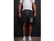 Roots of Fight Jack Johnson Slim Fit Athletic Shorts XL Black