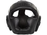 Venum Challenger 2.0 Skintex Leather MMA Training Headgear Black