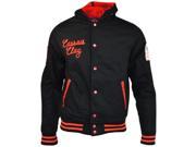 Roots of Fight Cassius Clay Canvas Jacket Small Black Red