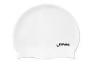 FINIS Silicone Swim Cap White