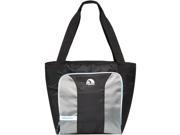 IGLOO MaxCold Insulated Cooler Tote Black Silver Blue