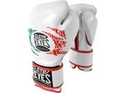 Cleto Reyes Hook and Loop Leather Training Boxing Gloves 12 oz Mexican Flag