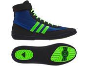 Adidas Combat Speed 4 Wrestling Shoes 12.5 Royal Green Black