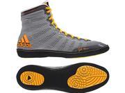 Adidas adiZero Varner High Top Wrestling Shoes 11 Gray Black Solar Gold