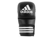 Adidas Pro MMA Leather Training Gloves Small Black