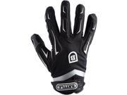 Battle Warm Polar Fleece Ultra Stick Football Gloves XL Black Black