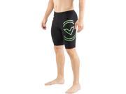 Virus Jade Series Stay Cool V2 Tech Compression Shorts Small Black Lime