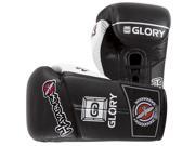 Hayabusa Glory Kick Boxing Lace Up Gloves 10 oz. Plus Black