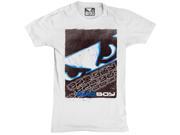 Bad Boy Youth Face Puncher T Shirt Small White