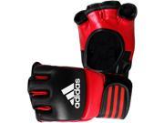 Adidas Professional Competition MMA Fight Gloves Small Black Red