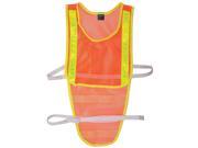 Jogalite Reflective Cycling Safety Vest Orange Lime