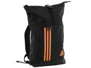 Adidas Combat Rolltop Backpack Black Orange